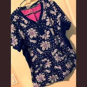 Healing Hands Scrub Top